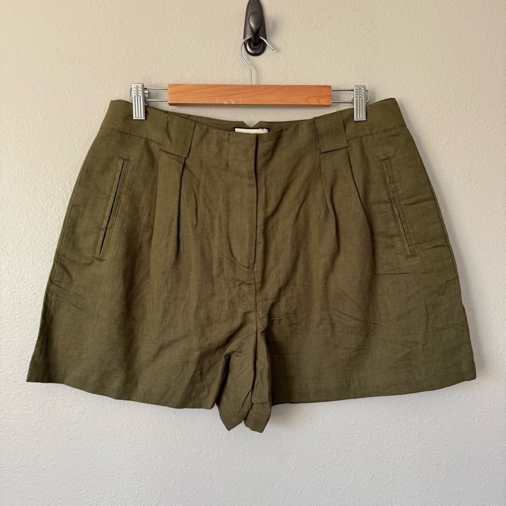 Tuckernuck Army Green Safari Shorts - Picture 2 of 5